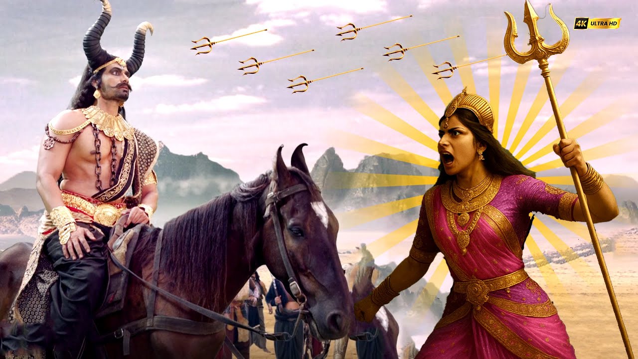 মা পার্বতী দুষ্ট মহিষাসুরকে যুদ্ধের জন্য চ্যালেঞ্জ করলেন | Vighnaharta Ganesh | বাধা বিধ্বংসী গণেশ