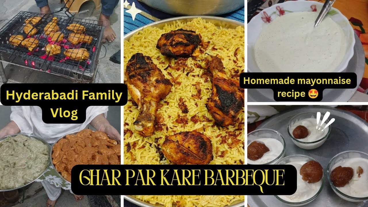 Hyderabadi Family Vlog 😍 | Homemade mayonnaise recipe 🌸 | cousin's family time 🤩
