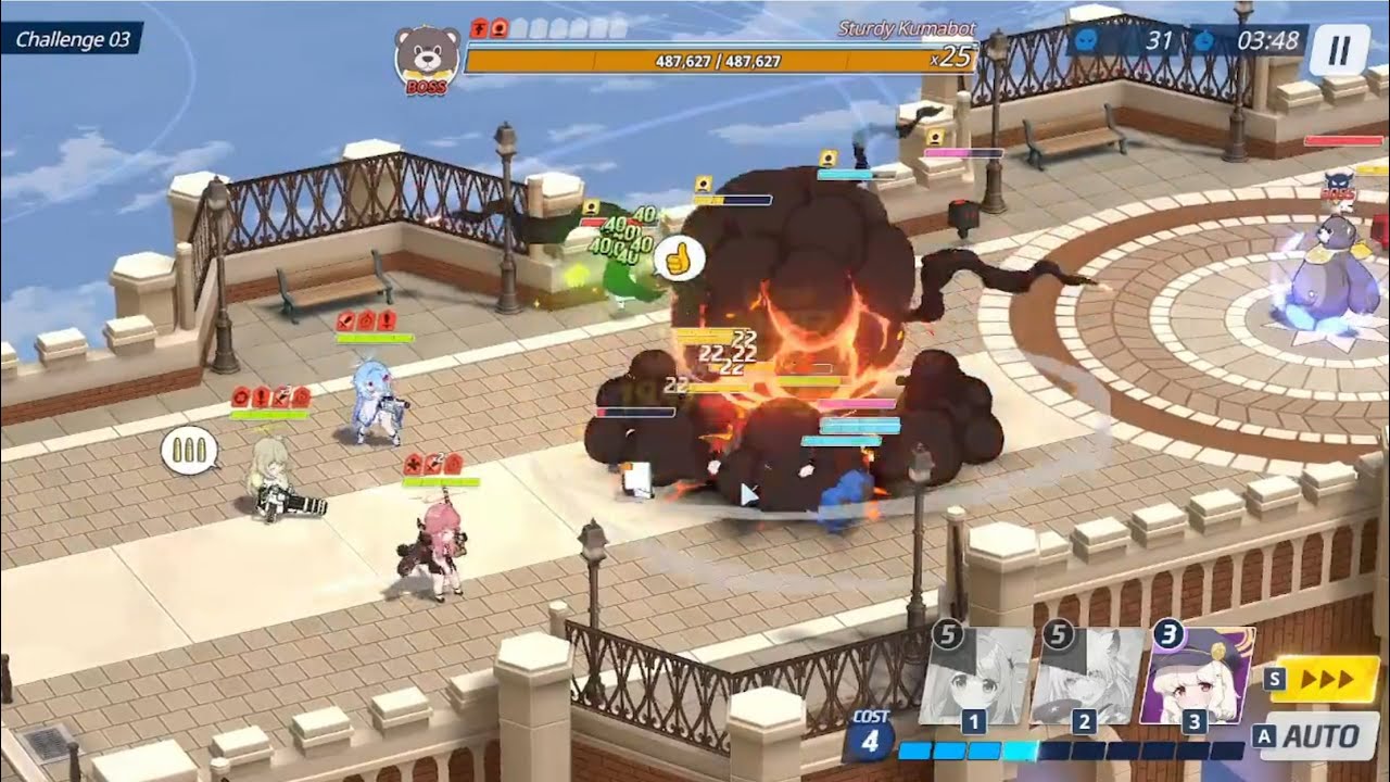 [Blue Archive] We Are the Occult Investigation Society! - Challenge Stages 1-3: 3* + Achievements