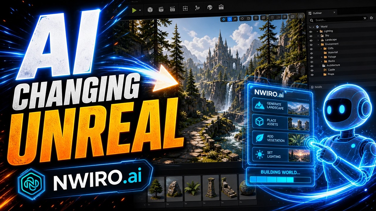 Я протестировал NWIRO AI для Unreal Engine 5.