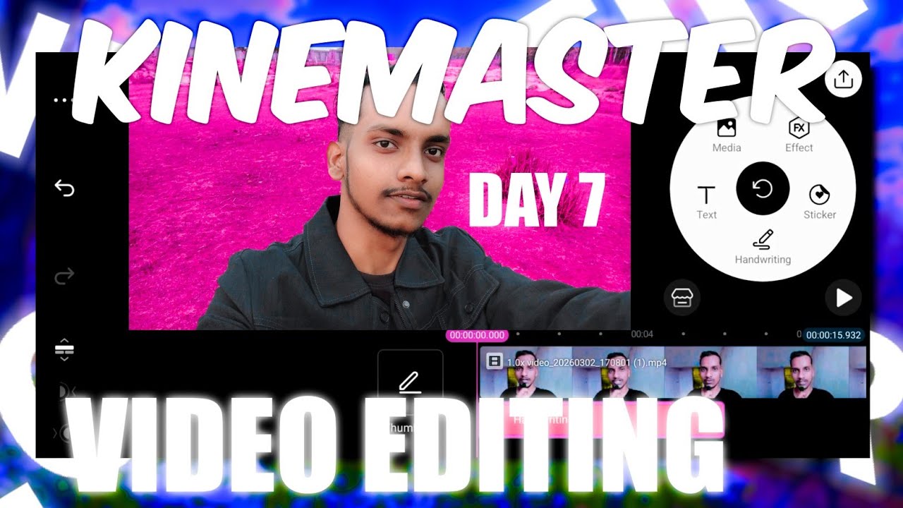 Kinemaster video editing tutorial, free course