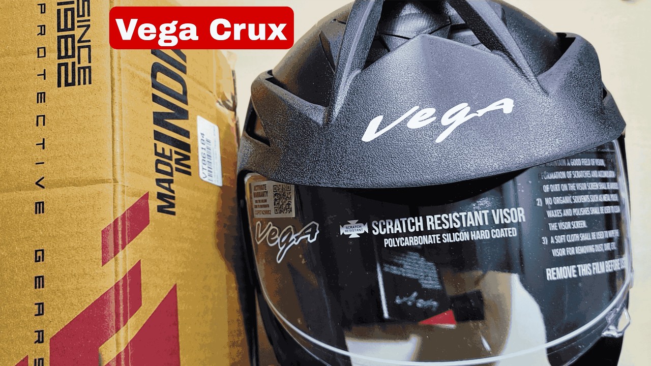 Vega Crux Open Face Helmet | Vega Auto Accessories Limited