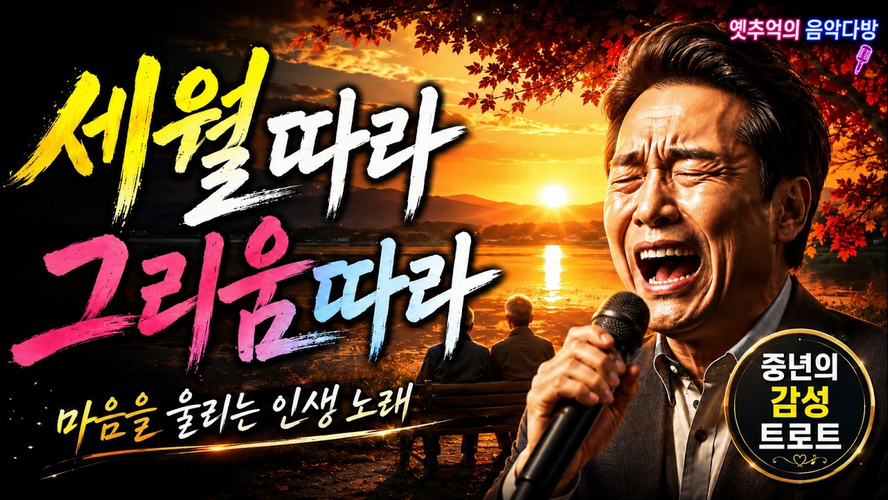 세월 따라 그리움 따라 🍂 | 별이 되신 두 분이여 잘 계시나요 😭 | 눈물 없이 못 듣는 부모님 사모곡