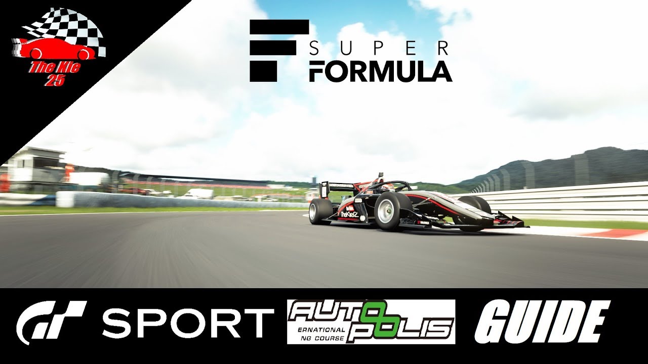 GT Sport Auto Polis Super Formula Track Guide For Top 10 Stars