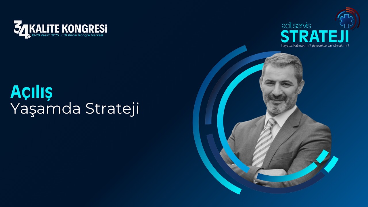 34. Kalite Kongresi - 1. Gün- Fazıl Oral - Yaşamda Strateji...