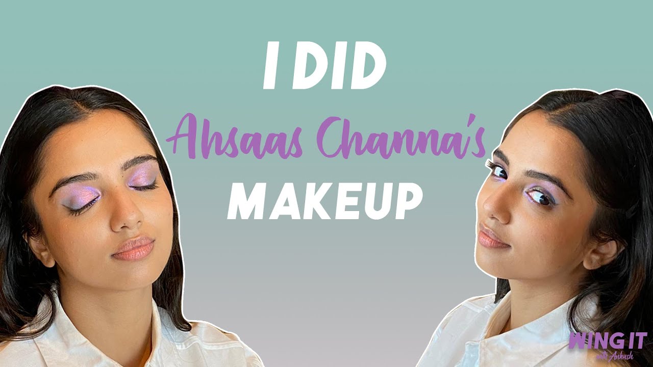 Dreamy Unicorn Eye Makeup In Pastel Blue, Pink & Lilac | Wing It With Ankush ft. Ahsaas Channa