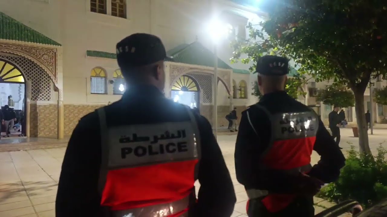 جولة ليلية رمضانيه في شوارع و حول مساجد الناظور