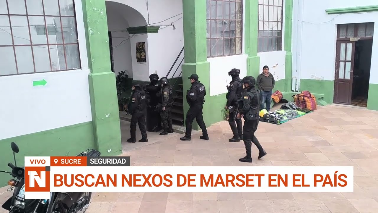 REPERCUSIONES EN SUCRE TRAS LA CAPTURA DE SEBASTIÁN MARSET