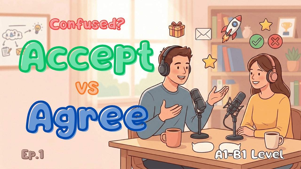 Accept or Agree? Never Make This Mistake Again! | Vocabulary | Daily English Stories Podcast