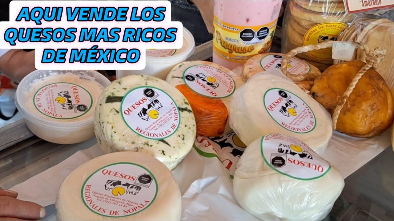 🧀 LA TIERRA DE LOS QUESOS !!!  ( NOPALA DE VILLAGRAN )