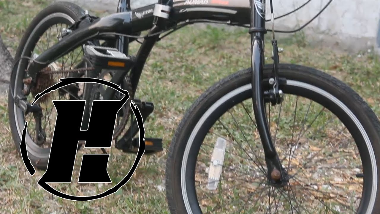 bicicleta plegable china despues de 2 años de uso