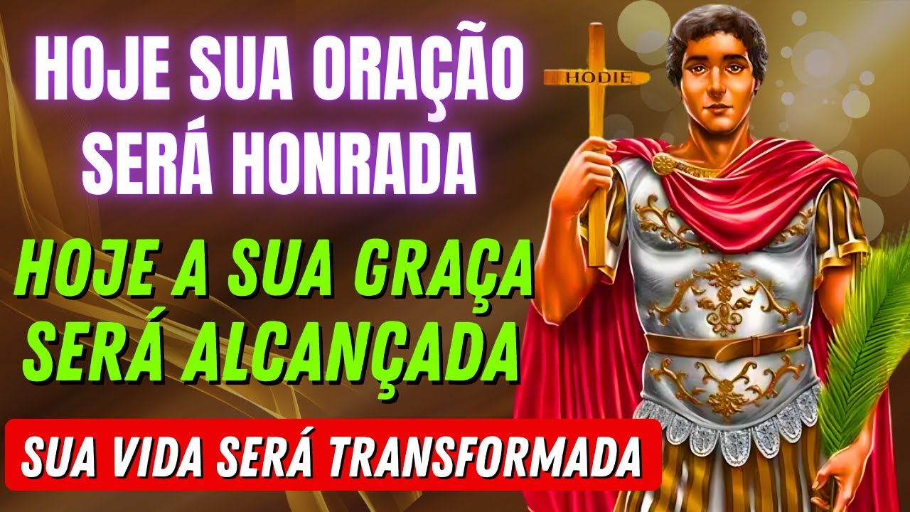 SE TUDO ESTÁ DIFÍCIL, ENTRE NESTE CLAMOR COM SANTO EXPEDITO