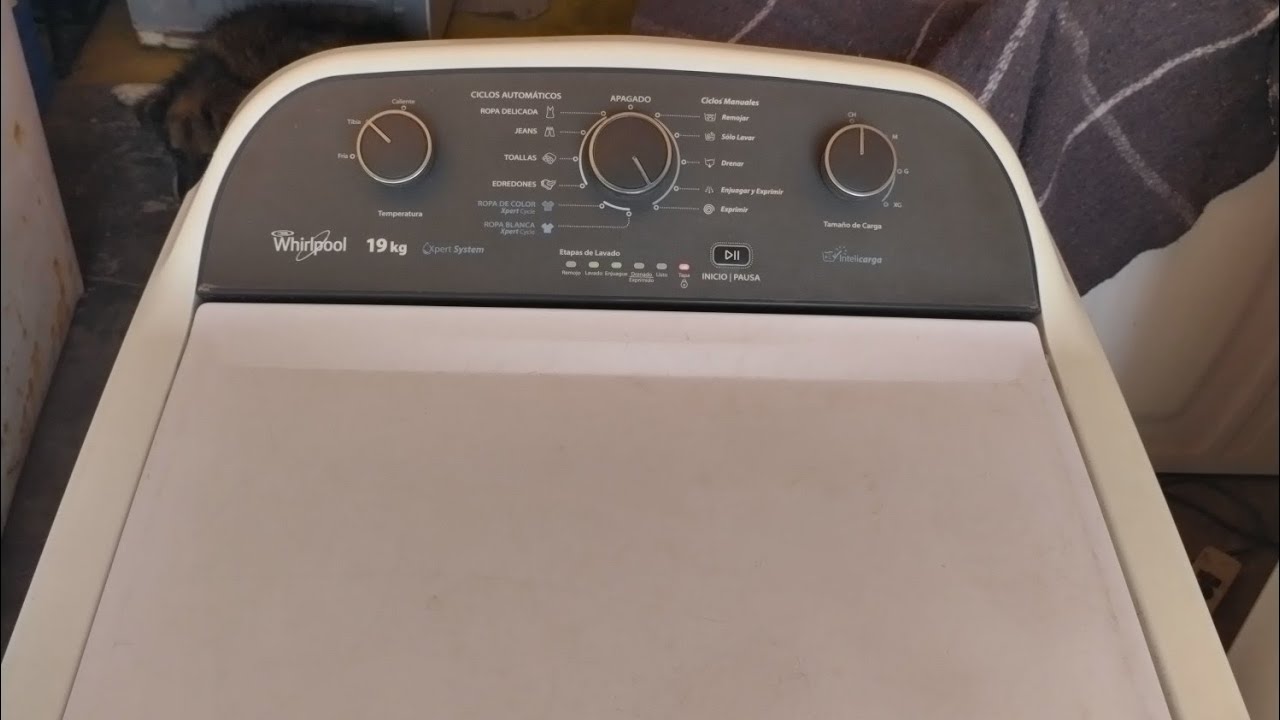 modo de pruebas manual lavadora Whirlpool xpert system