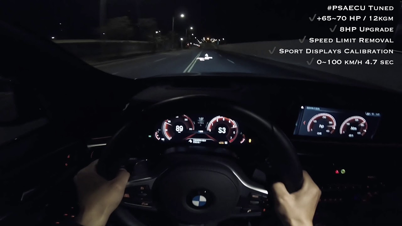 BMW G32 640i GT M Sport 3.0L Turbo B58 / #PSAECU Tuned