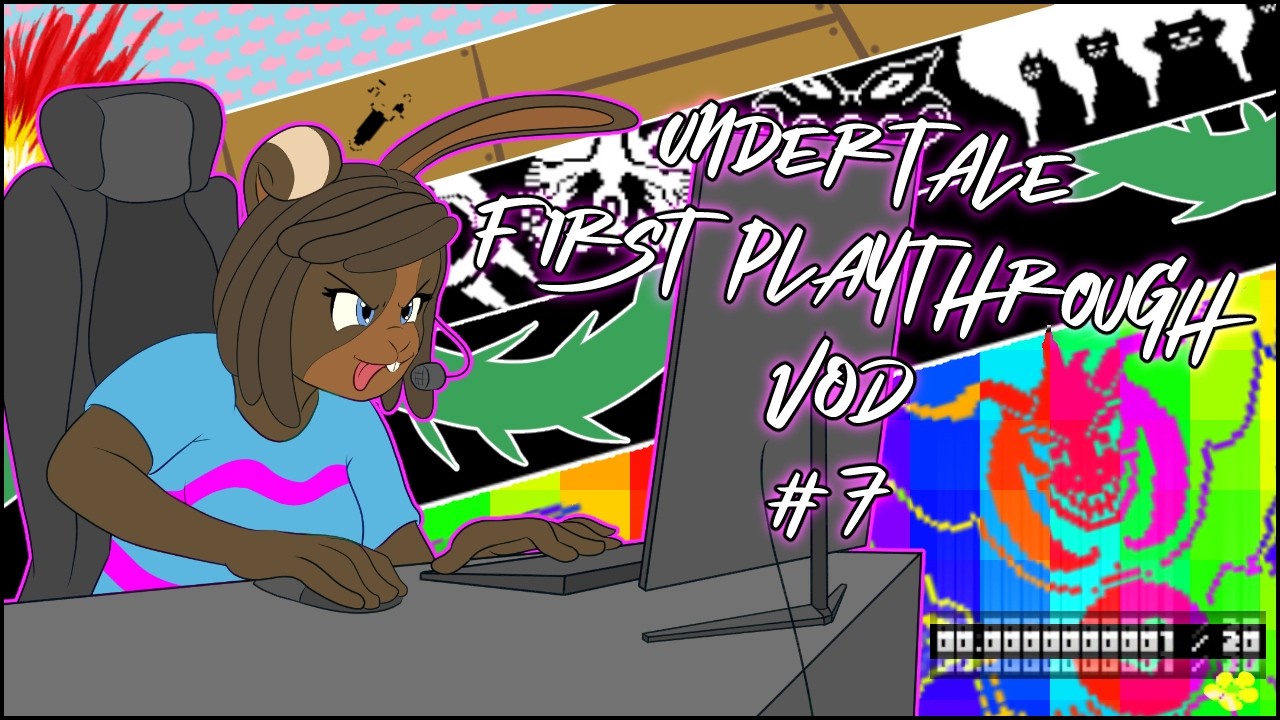 First Blind Playthrough of Undertale! Neutral Finale! VOD 7!