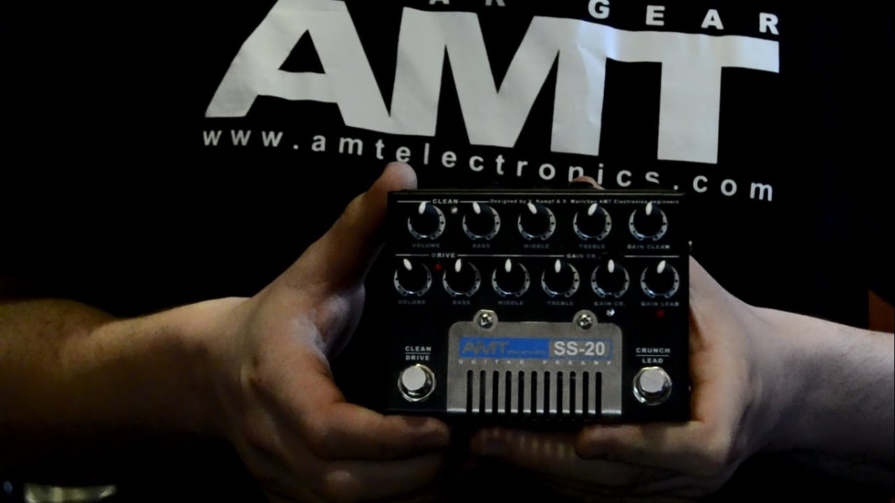 Обзор гитарного предусилителя AMT Electronics SS20