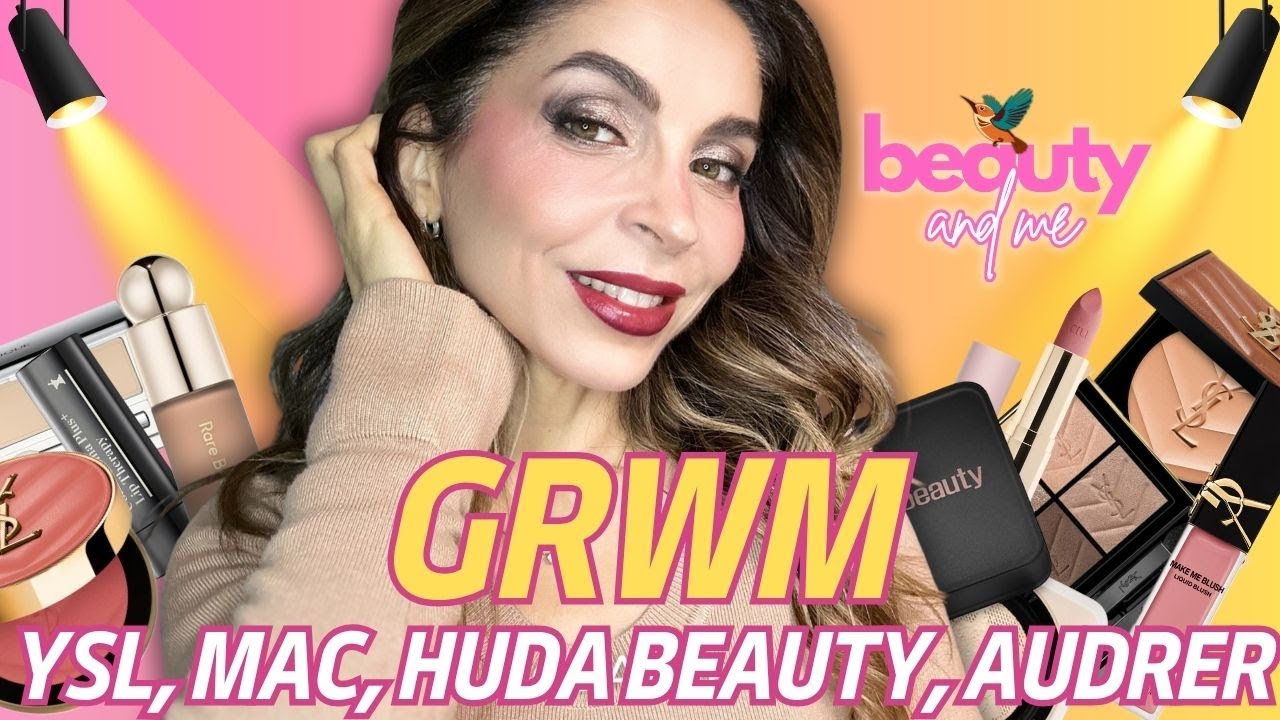 GRWM: FULL FACE LUXURY (YSL, HUDA, MAC, RARE BEAUTY) | PROMOSSI E BOCCIATI 🚨 | Beauty and me