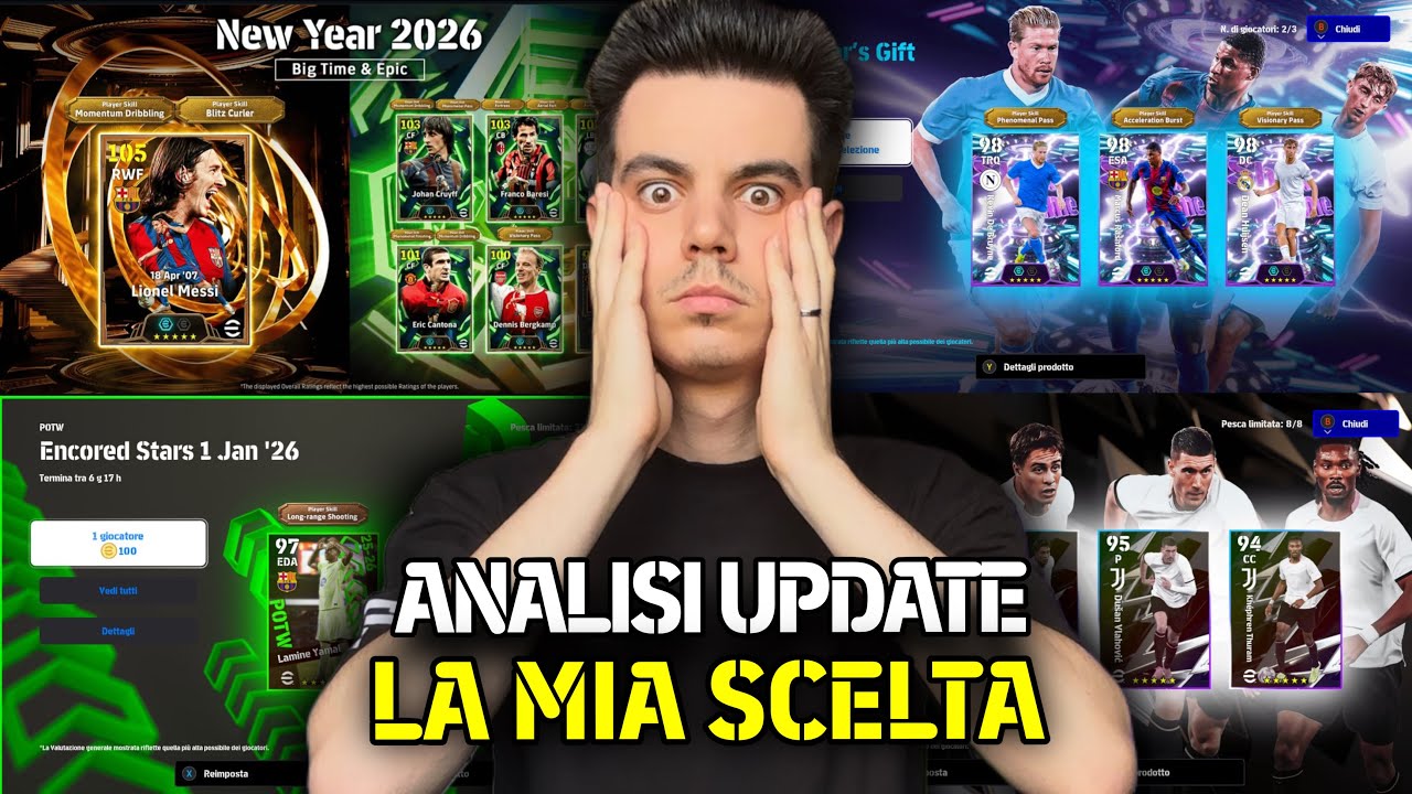 HO SCELTO LO SHOWTIME FREE: ECCO COME‼️ *UPDATE DI CAPODANNO* | eFootball 2026 Ita