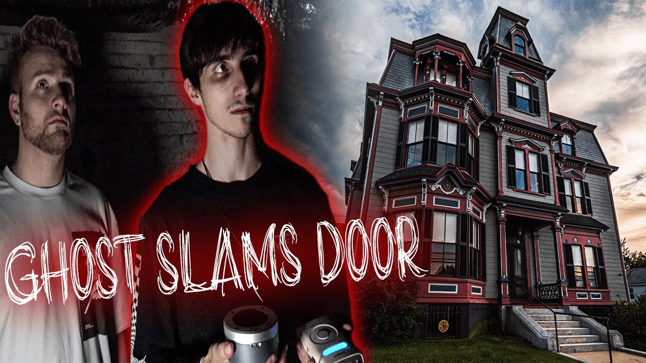 Spirit Bangs on Door in the Basement! So Scary One of us Cried - The Cursed Family's Haunted Mansion
