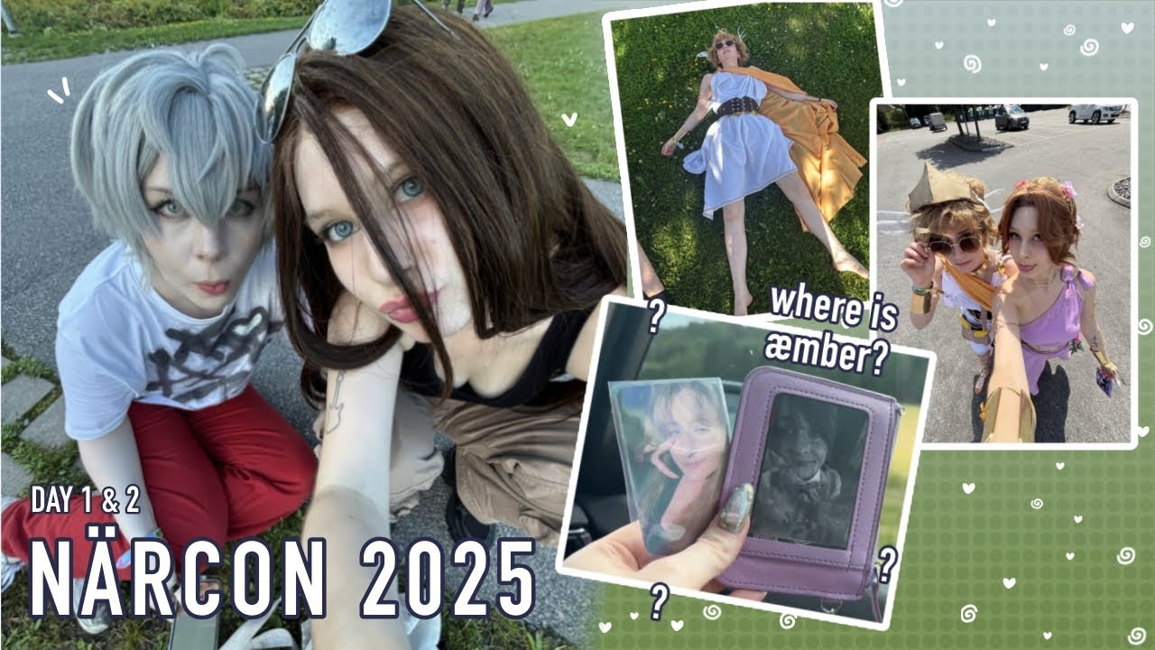 Видеоблог с косплей-конвенции NärCon Summer 2025 | Часть 1