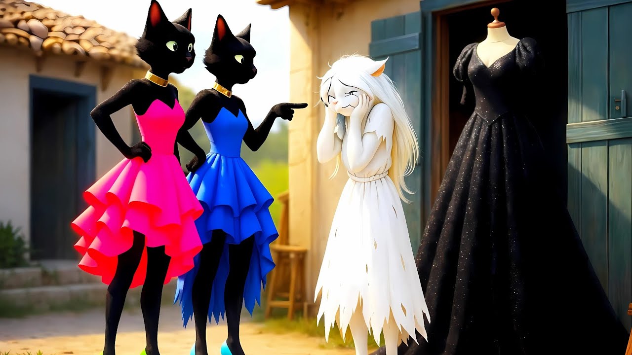 😱Poor cat girl became a fashion designer💔😭 #catshorts #cutecat#ai#aicat#cat#catstory #kitten#poorcat