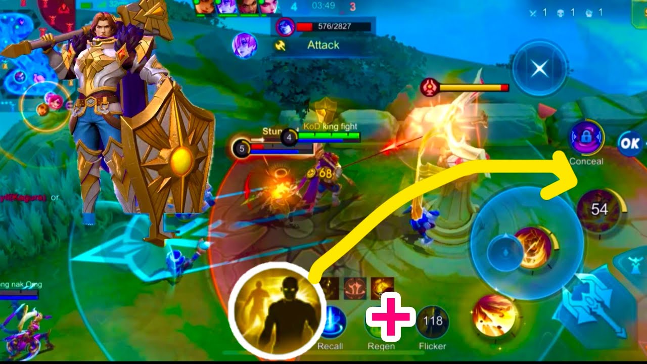 100% UNKILLABLE! + Flicker + kill Super Tank Tigreal MVPPlays!-Top 1 Global Tigreal ~ MLBB
