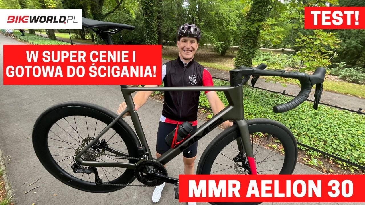 TEST: Wyścigowa szosa MMR Aelion 30 | Szybki, zwrotny i zaskakująco przystępny rower!