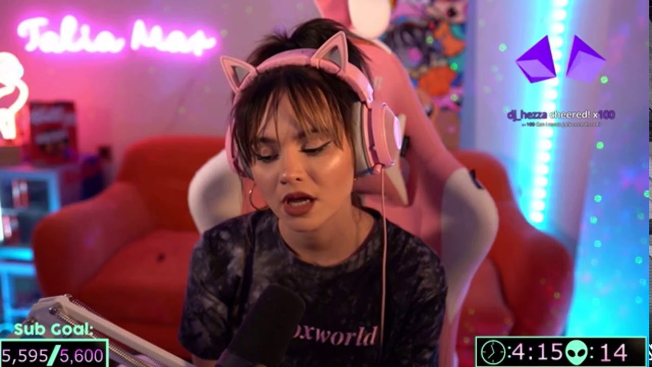 Talia Mar- When we were young Adele cover (Twitch stream 5.1.2021)