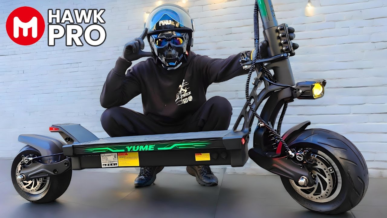 Apresento-vos a RAÍNHA do Asfalto 👑 YUME HAWK PRO