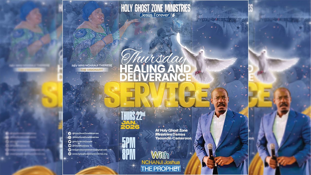 THURSDAY HEALING AND DELIVERANCE LIVE SERVICE  | 22-01-26  | Prophet Joshua Nchanji | HGZ Ministries
