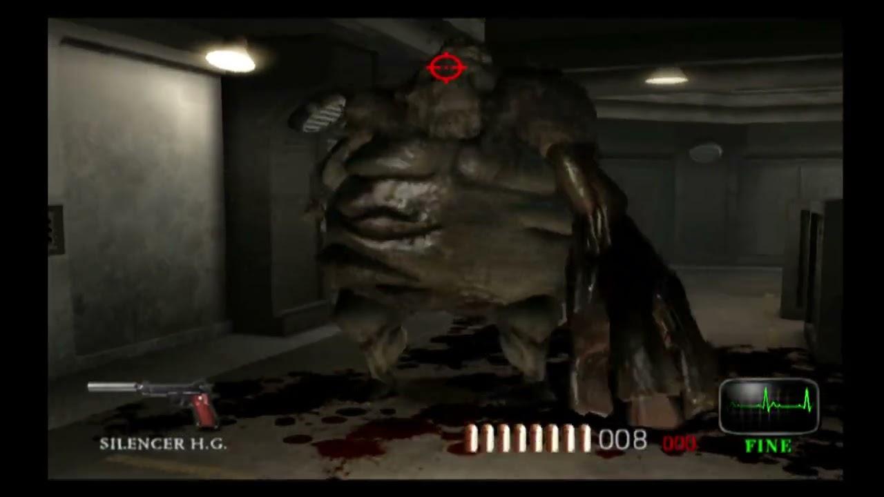 Resident Evil Dead Aim(2003) All Weapons Vs Pluto