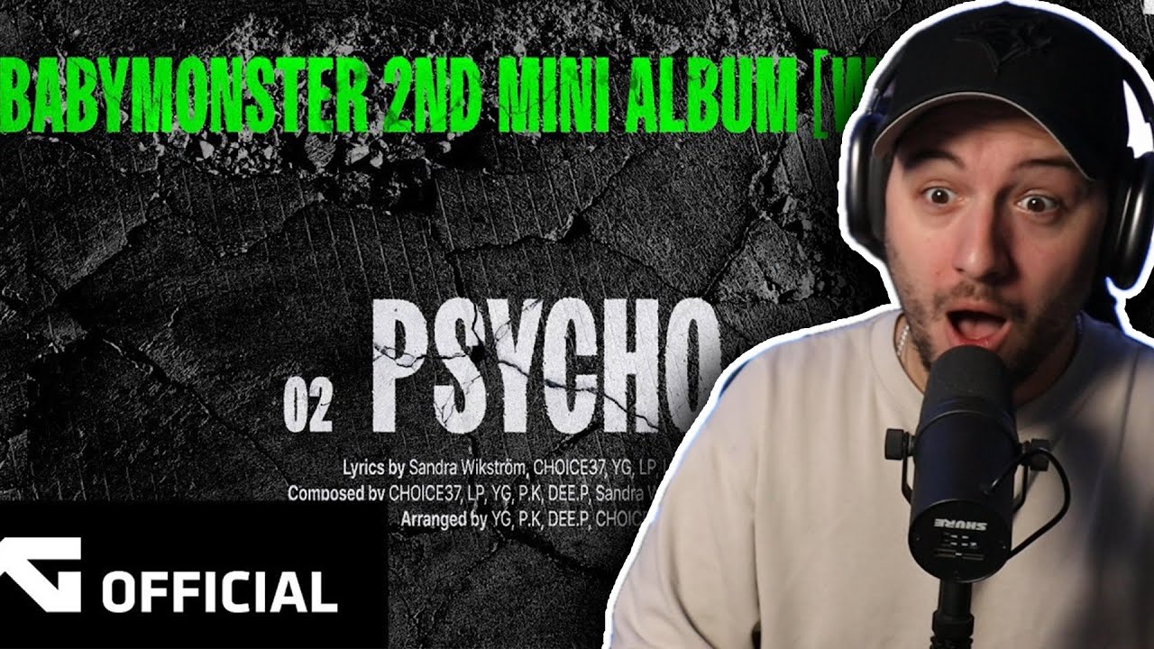 BABYMONSTER - «PSYCHO» (Официальный аудиоклип) РЕАКЦИЯ!