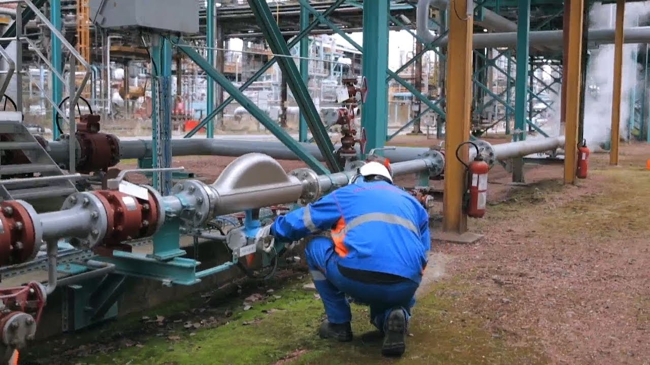 Solution de comptage d'éthylène - Total plateforme de Carling