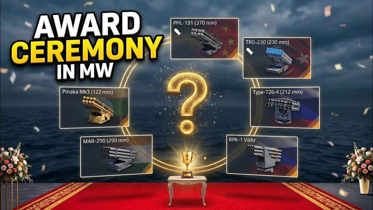 AWARD 🏆CEREMONY OF GRENADE LAUNCHER 🥳🔥 | Modern Warships 