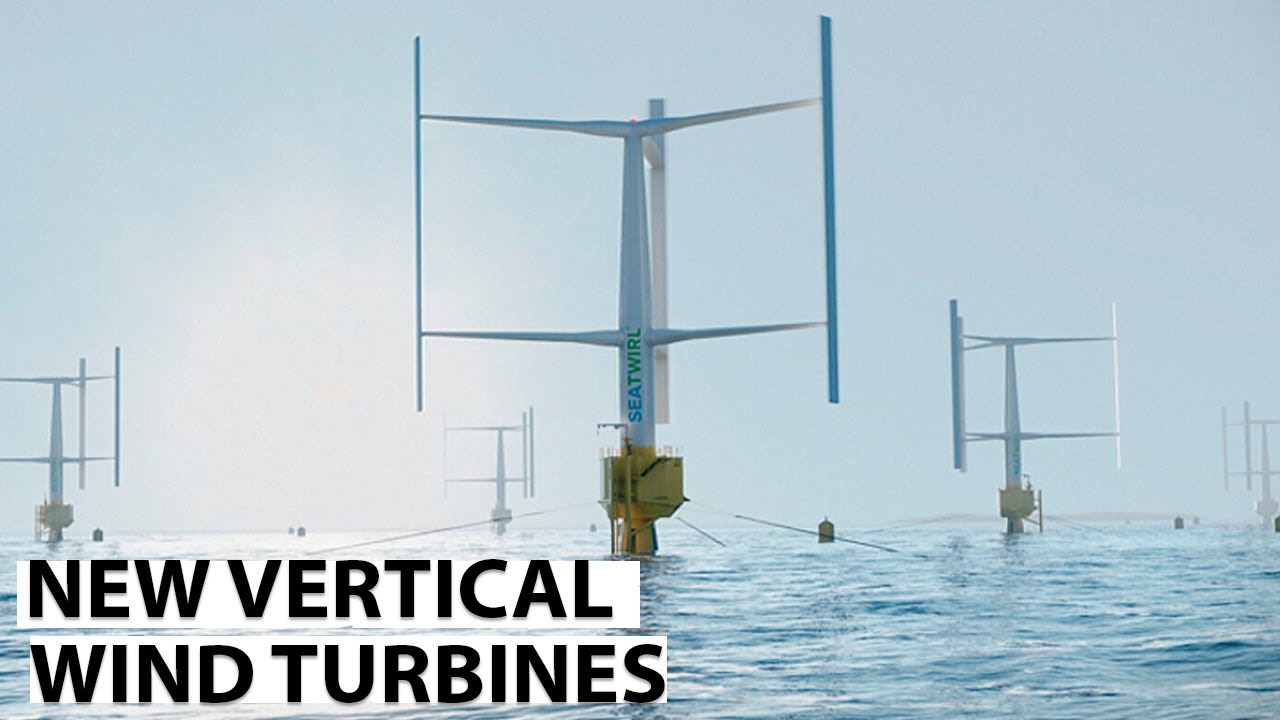 Vertical-axis Wind Turbines could Revolutionize Offshore Wind Power