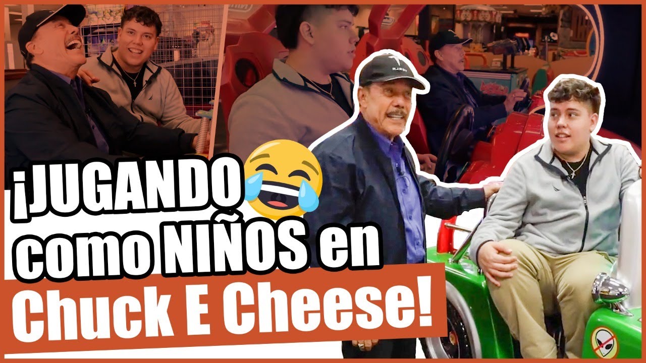 ¡JUGANDO como NIÑOS en Chuck E Cheese! | Pedro Rivera