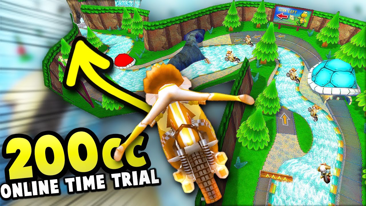 Mario Kart на 200 куб. см, 100% основанный на навыках