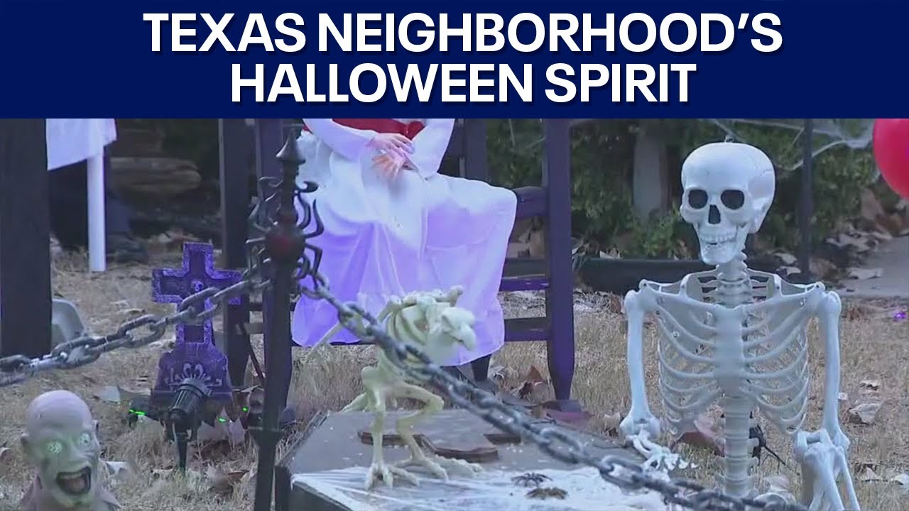 Halloween spirit in Kyle, Texas neighborhood | FOX 7 Austin