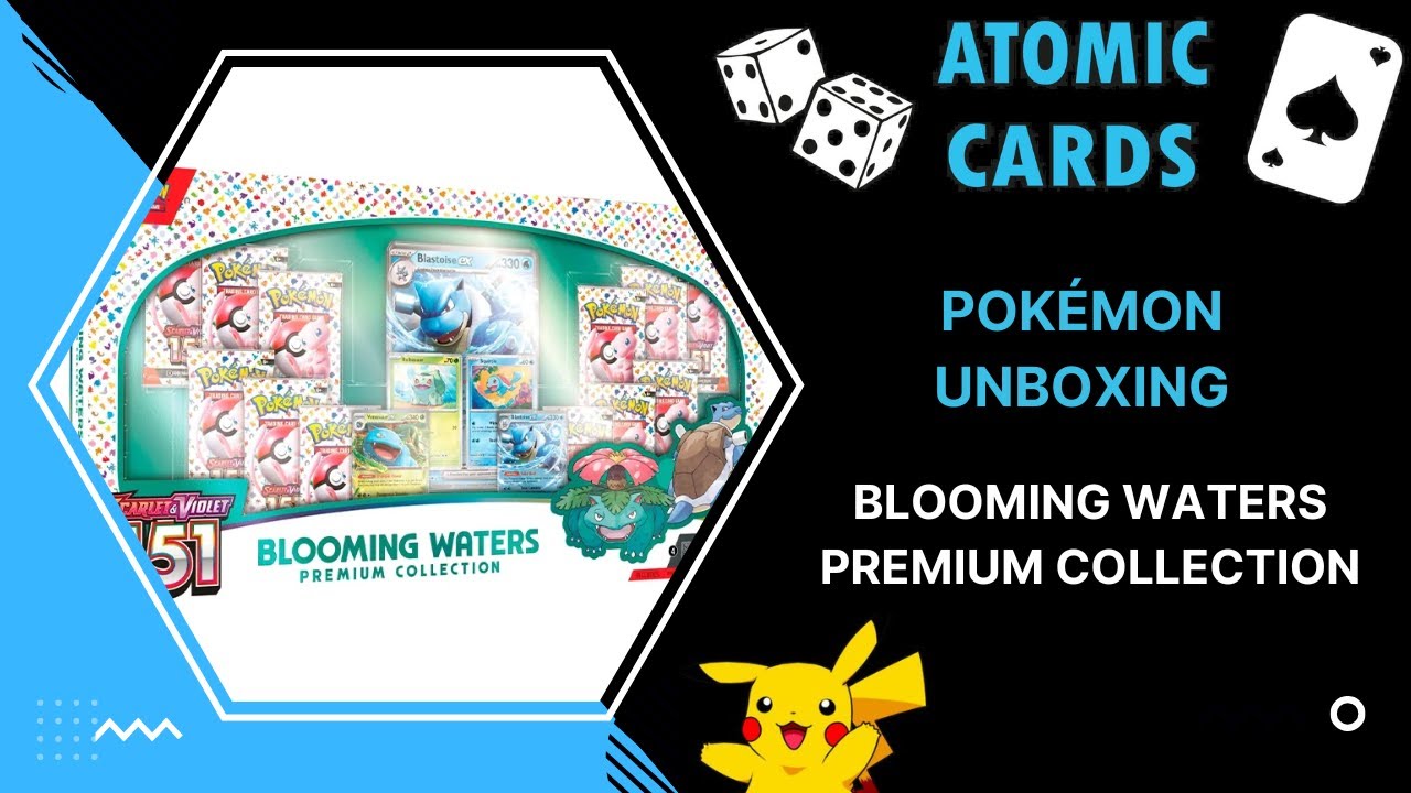 Pokémon Unboxing - Scarlet & Violet 151 Blooming Waters Premium Collection