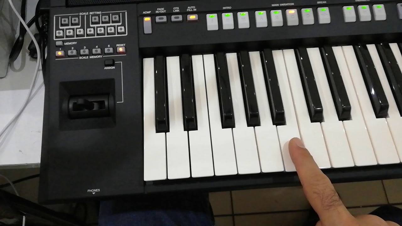 Yamaha a3000 koma kontrol ünitesi nedir {scale control}