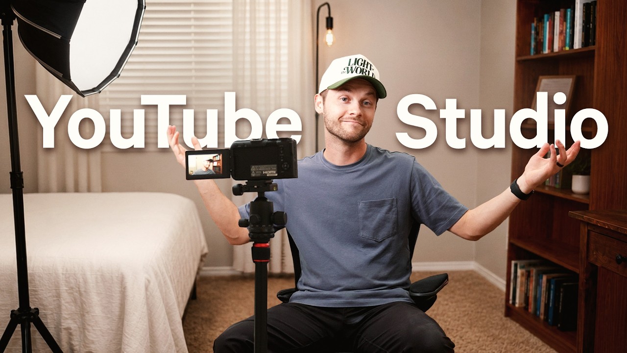 Przekształć swoją sypialnię w studio YouTube V1