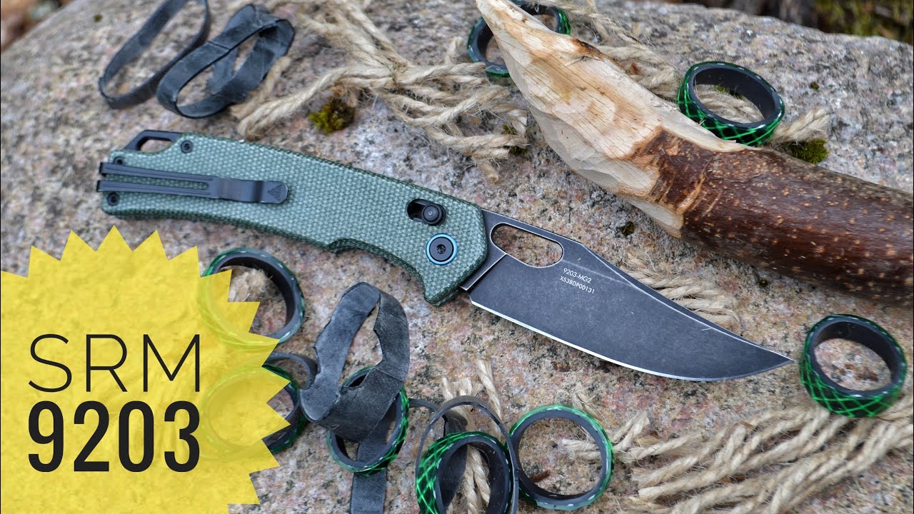 Нож SRM 9203 тест / knife test