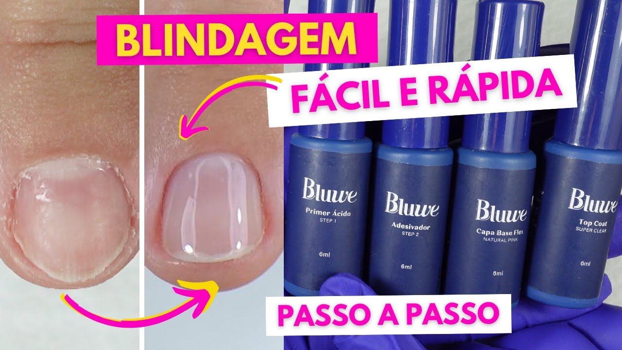 Passo a Passo Blindagem Kit Bluwe | Mundo Nails