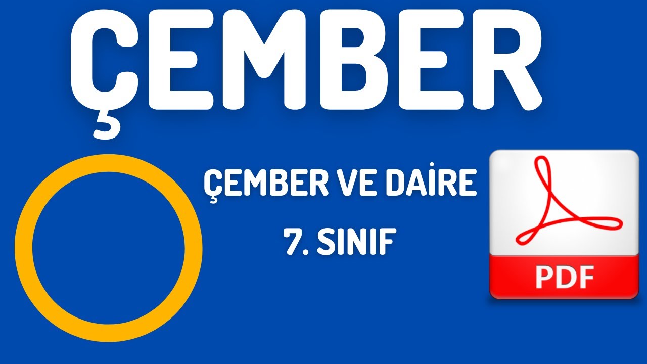 ÇEMBER [ÇEMBER VE DAİRE] [SORU ÇÖZÜMÜ] [ÇEMBERİN ÖZELLİKLERİ] [MATEMATİK] [LGS] [ORTAOKUL]