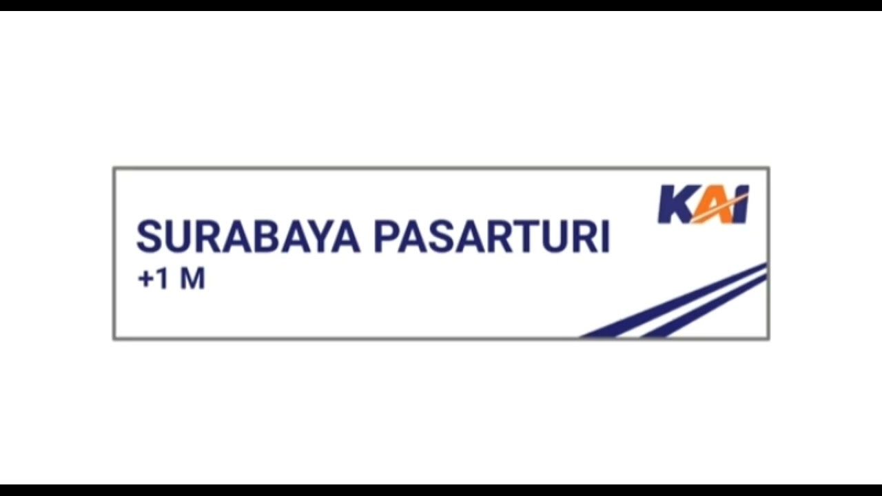 Bel Kedatangan Stasiun Surabaya Pasar Turi || "Surabaya Oh Surabaya"
