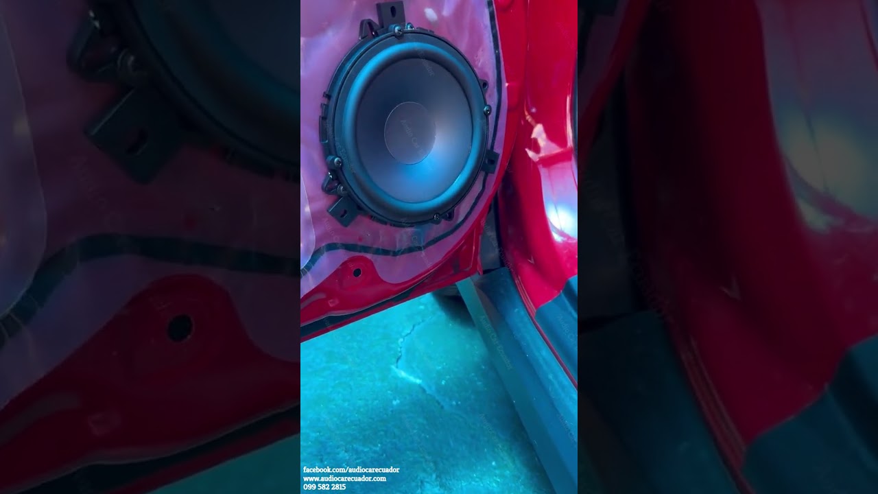 Toyota Raize. Parlantes Componentes JBL GTO609C ‪@AudioCarEcuador ‬