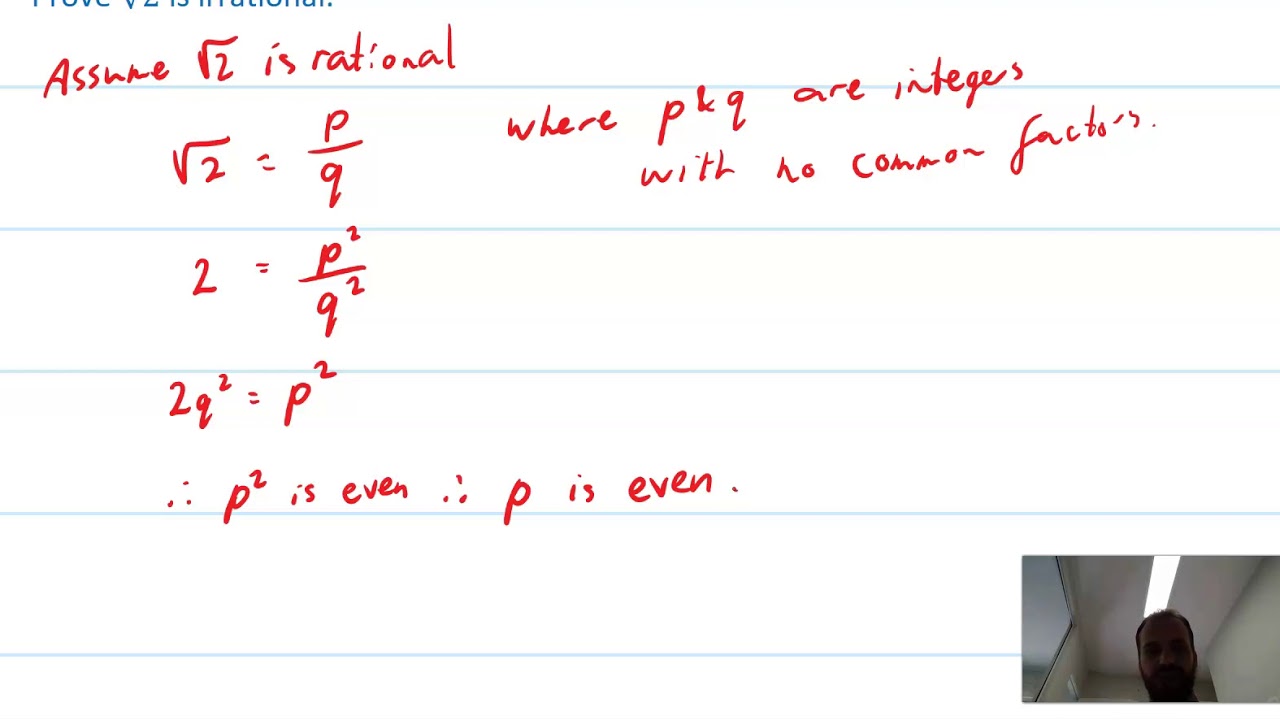 Proof by contradiction
