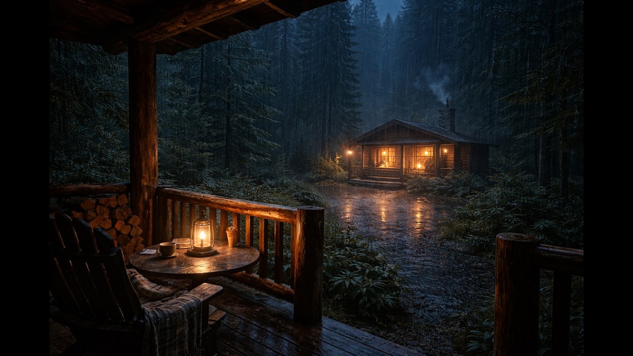 NO ADS - Drift off to sleep in minutes | Soft rain sounds for rest at night | Sleep soundly