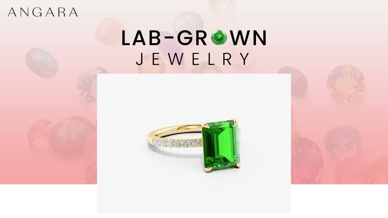 Lab Grown Jewelry by Angara | Engagement Rings | Angara Jewelry | Angara.com