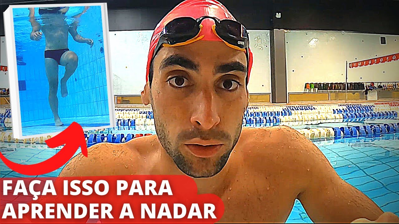 COMO APRENDER A NADAR DO ZERO | TREINO AULA DE NATAÇÃO PARA INICIANTES
